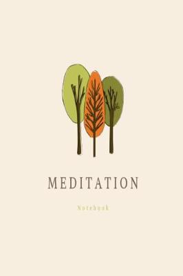 Book cover for Meditation notebook