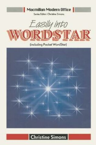 Cover of Easily into WORDSTAR