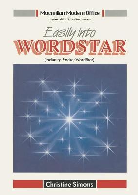Book cover for Easily into WORDSTAR