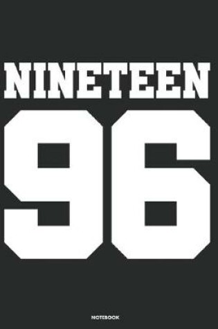 Cover of Nineteen 96 Notebook