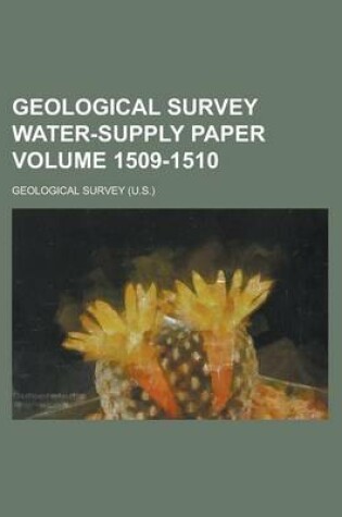 Cover of Geological Survey Water-Supply Paper Volume 1509-1510