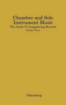 Book cover for Chamber and Solo Instrument Music