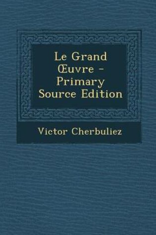Cover of Le Grand Uvre