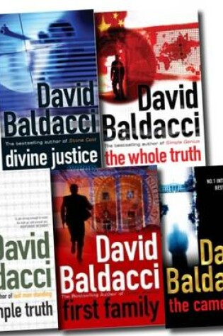 Cover of David Baldacci Collection Pack (the Whole Truth, Divine Justice, the Camel Club, the Simple Truth, First Family)