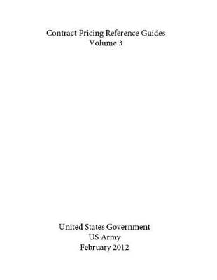 Book cover for Contract Pricing Reference Guides Volume 3