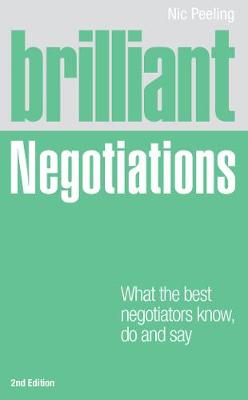 Book cover for Brilliant Negotiations PDF eBook 2e