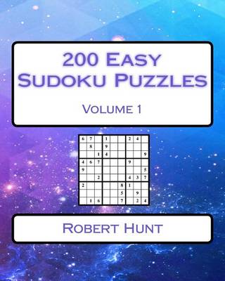 Book cover for 200 Easy Sudoku Puzzles Volume 1