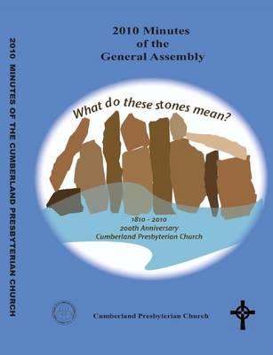 Book cover for 2010 Minutes of the Cumberland Presbyterian Church