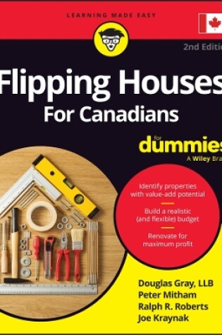 Cover of Flipping Houses for Canadians for Dummies