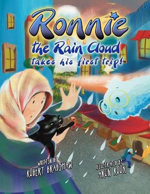 Book cover for Ronnie the Raincloud Takes His First Trip