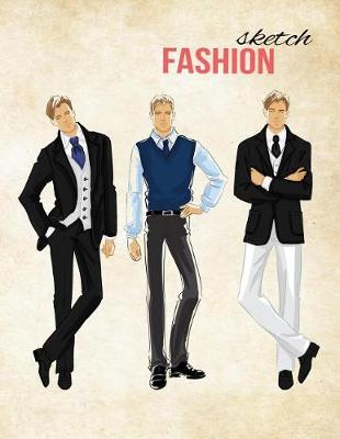 Book cover for The Fashion Sketch