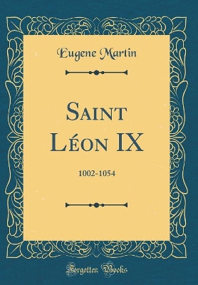 Book cover for Saint Leon IX