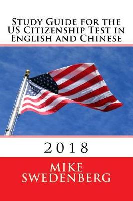 Cover of Study Guide for the US Citizenship Test in English and Chinese