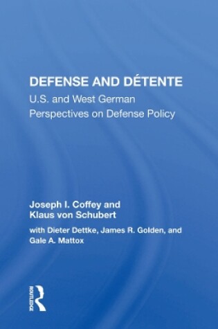 Cover of Defense And Detente