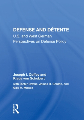 Book cover for Defense And Detente