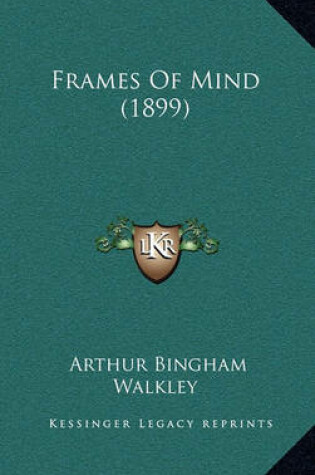 Cover of Frames of Mind (1899)