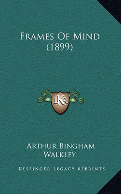 Book cover for Frames of Mind (1899)