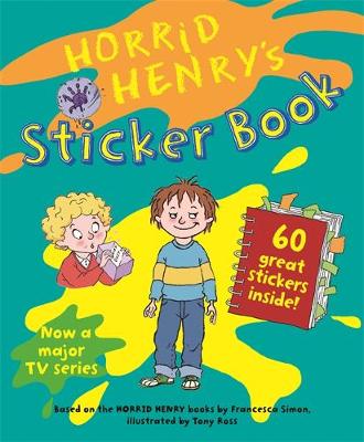 Book cover for Horrid Henry's Sticker Book
