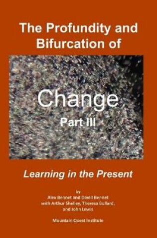 Cover of The Profundity and Bifurcation of Change Part III