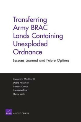 Cover of Transferring Army BRAC Lands Containing Unexploded Ordnance