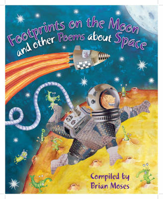 Book cover for Footprints on the Moon and other Poems about Space