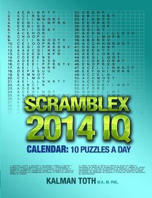 Book cover for Scramblex 2014 IQ Calendar