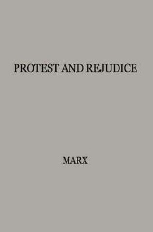 Cover of Protest and Prejudice