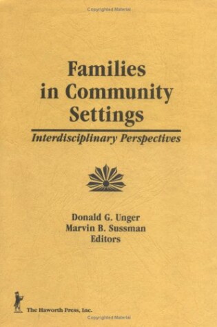Cover of Families in Community Settings