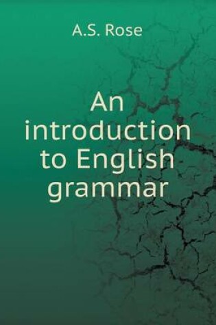 Cover of An introduction to English grammar