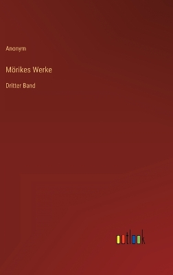 Book cover for Mörikes Werke