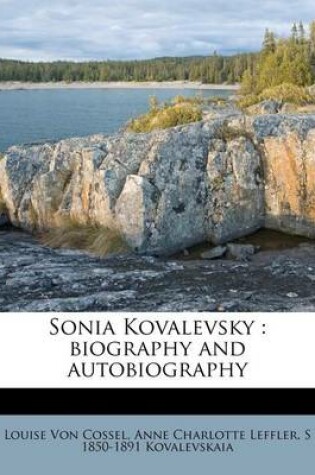 Cover of Sonia Kovalevsky