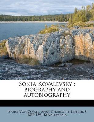 Book cover for Sonia Kovalevsky