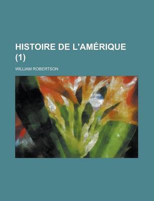 Book cover for Histoire de L'Amerique (1)