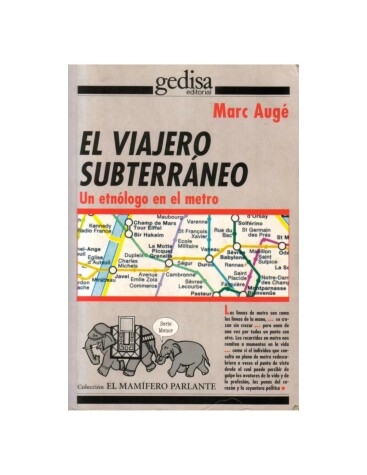 Book cover for El Viajero Subterraneo