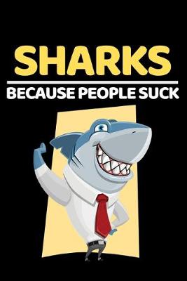 Book cover for Sharks Because People Suck