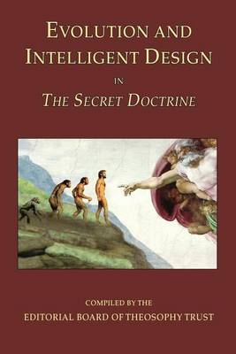 Book cover for Evolution and Intelligent Design in The Secret Doctrine