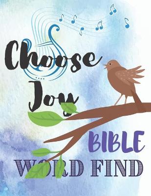 Book cover for Choose Joy - Bible Word Find