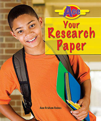 Book cover for Ace Your Research Paper
