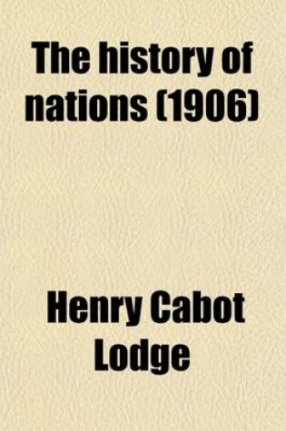 Cover of The History of Nations (Volume 10)