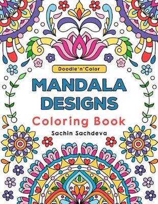 Book cover for Doodle n Color Mandala Designs