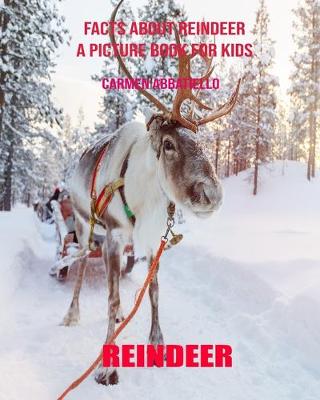 Book cover for Facts About Reindeer A Picture Book For Kids