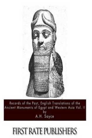 Cover of Records of the Past, English Translations of the Ancient Monuments of Egypt and Western Asia Vol. II