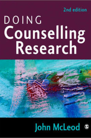 Cover of Doing Counselling Research