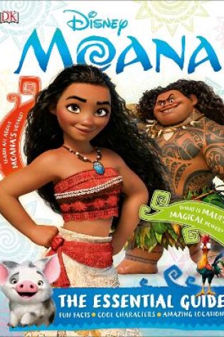 Cover of Disney Moana The Essential Guide