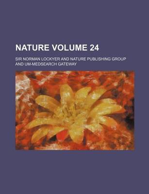 Book cover for Nature Volume 24