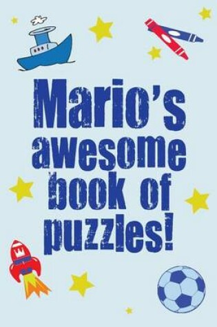 Cover of Mario's Awesome Book Of Puzzles!