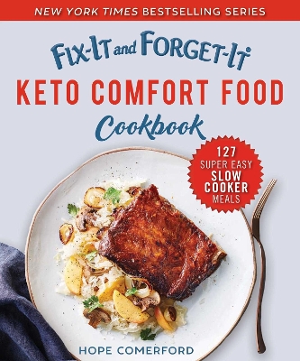 Book cover for Fix-It and Forget-It Keto Comfort Food Cookbook