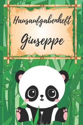 Book cover for Hausaufgabenheft Giuseppe