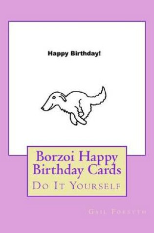 Cover of Borzoi Happy Birthday Cards