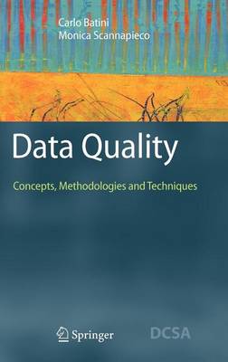 Cover of Data Quality: Concepts, Methodologies and Techniques